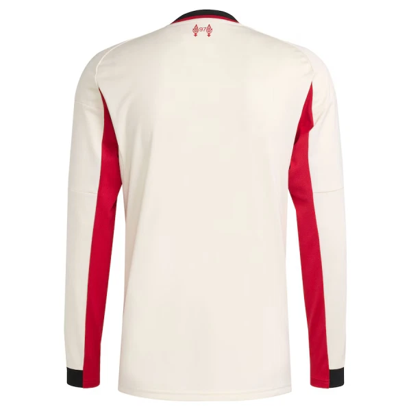 Günstige Liverpool Herrentrikot Auswärts 2025/26 Langarm