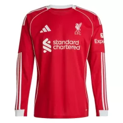 Günstige Liverpool Herrentrikot Heim 2025/26 Langarm Günstige Liverpool Herrentrikot Heim 2025/26 Langarm