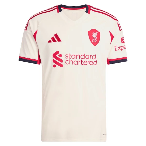 Günstige Liverpool Jeremie Frimpong 30 Kindertrikot Auswärts 2025/26 Kurzarm