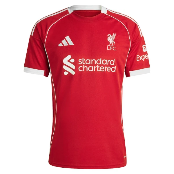 Günstige Liverpool Jeremie Frimpong 30 Kindertrikot Heim 2025/26 Kurzarm