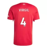 Günstige Liverpool Virgil 4 Herrentrikot Heim 2025/26 Kurzarm