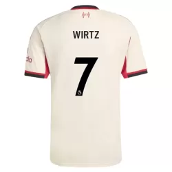 Günstige Liverpool Wirtz 7 Herrentrikot Auswärts 2025/26 Kurzarm Günstige Liverpool Wirtz 7 Herrentrikot Auswärts 2025/26 Kurzarm
