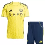Günstige Al Nassr Kindertrikot Heim 2025/26 Kurzarm