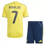 Günstige Al Nassr Ronaldo 7 Kindertrikot Heim 2025/26 Kurzarm