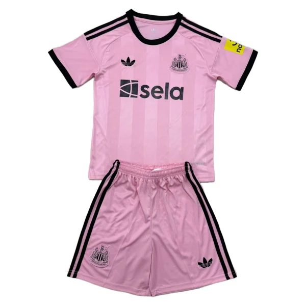 Günstige Newcastle United Torwart Kindertrikot 2025/26 Kurzarm Rosa Günstige Newcastle United Torwart Kindertrikot 2025/26 Kurzarm Rosa