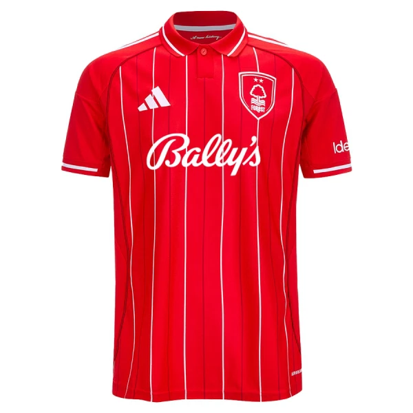 Günstige Nottingham Forest Herrentrikot Heim 2025/26 Kurzarm Günstige Nottingham Forest Herrentrikot Heim 2025/26 Kurzarm