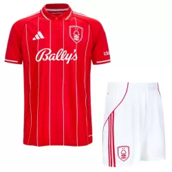 Günstige Nottingham Forest Kindertrikot Heim 2025/26 Kurzarm Günstige Nottingham Forest Kindertrikot Heim 2025/26 Kurzarm