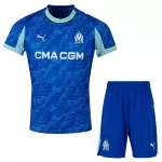 Günstige Olympique Marseille Kindertrikot Ausweich 2025/26 Kurzarm