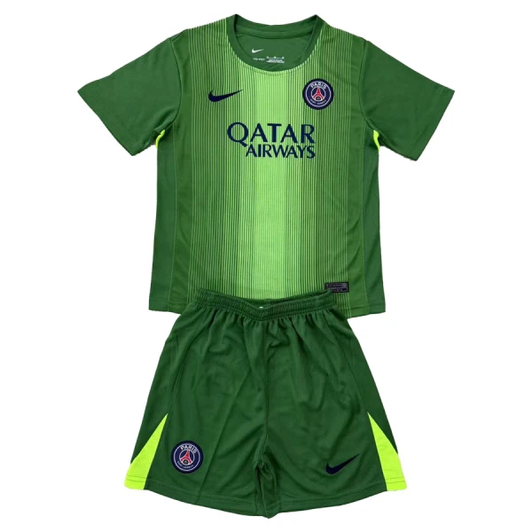 Günstige Paris Saint-Germain Torwart Kindertrikot 2025/26 Kurzarm Günstige Paris Saint-Germain Torwart Kindertrikot 2025/26 Kurzarm