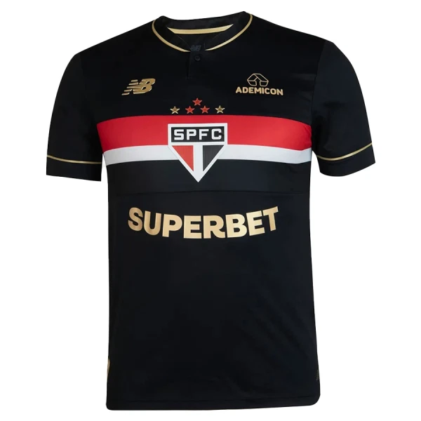 Günstige São Paulo Herrentrikot Ausweich 2025/26 Kurzarm Günstige São Paulo Herrentrikot Ausweich 2025/26 Kurzarm