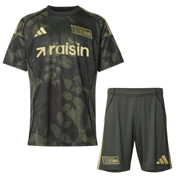 Günstige Union Berlin Kindertrikot Auswärts 2025/26 Kurzarm Günstige Union Berlin Kindertrikot Auswärts 2025/26 Kurzarm