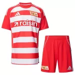 Günstige Union Berlin Kindertrikot Heim 2025/26 Kurzarm