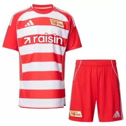 Günstige Union Berlin Kindertrikot Heim 2025/26 Kurzarm Günstige Union Berlin Kindertrikot Heim 2025/26 Kurzarm