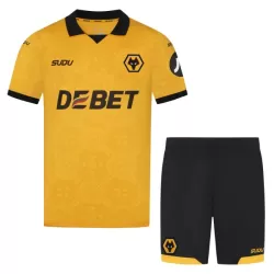 Günstige Wolverhampton Kindertrikot Heim 2025/26 Kurzarm Günstige Wolverhampton Kindertrikot Heim 2025/26 Kurzarm