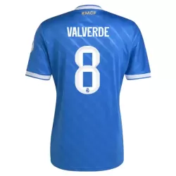 Günstige Real Madrid Valverde 8 Herrentrikot Ausweich 2025/26 Kurzarm Günstige Real Madrid Valverde 8 Herrentrikot Ausweich 2025/26 Kurzarm
