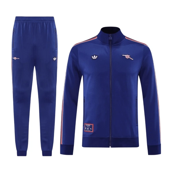 Arsenal Trainingsjackenanzüge 2025/26 Blaue Arsenal Trainingsjackenanzüge 2025/26 Blaue