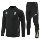 Juventus Turin Trainingspullover 2025/26 Viertelreißverschluss Schwarze Juventus Turin Trainingspullover 2025/26 Viertelreißverschluss Schwarze