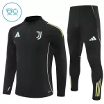 Juventus Turin Trainingspullover Kinder 2025/26 Viertelreißverschluss Schwarze