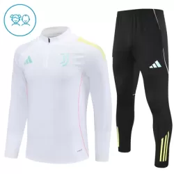 Juventus Turin Trainingspullover Kinder 2025/26 Viertelreißverschluss Weiße Juventus Turin Trainingspullover Kinder 2025/26 Viertelreißverschluss Weiße
