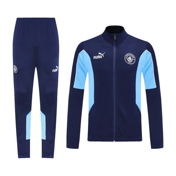Manchester City Trainingsjackenanzüge 2025/26 Navy