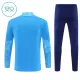 Manchester City Trainingspullover Kinder 2025/26 Viertelreißverschluss Blaue