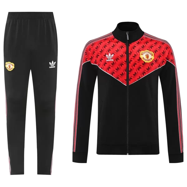 Manchester United Trainingsjackenanzüge 2025/26 Rote Manchester United Trainingsjackenanzüge 2025/26 Rote