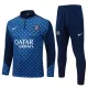 Paris Saint-Germain Trainingspullover 2025/26 Viertelreißverschluss Blaue Paris Saint-Germain Trainingspullover 2025/26 Viertelreißverschluss Blaue