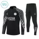 Paris Saint-Germain Trainingspullover Kinder 2025/26 Viertelreißverschluss Schwarze Paris Saint-Germain Trainingspullover Kinder 2025/26 Viertelreißverschluss Schwarze