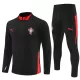 Portugal Trainingspullover 2025/26 Viertelreißverschluss Schwarze Portugal Trainingspullover 2025/26 Viertelreißverschluss Schwarze