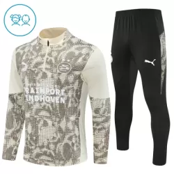 PSV Eindhoven Trainingspullover Kinder 2025/26 Viertelreißverschluss Graue