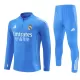 Real Madrid Trainingspullover 2025/26 Viertelreißverschluss Blaue Real Madrid Trainingspullover 2025/26 Viertelreißverschluss Blaue