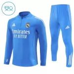 Real Madrid Trainingspullover Kinder 2025/26 Viertelreißverschluss Blaue
