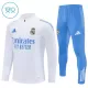 Real Madrid Trainingspullover Kinder 2025/26 Viertelreißverschluss Weiße Real Madrid Trainingspullover Kinder 2025/26 Viertelreißverschluss Weiße