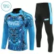 SSC Neapel Trainingspullover Kinder 2025/26 Viertelreißverschluss Blaue SSC Neapel Trainingspullover Kinder 2025/26 Viertelreißverschluss Blaue
