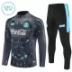 SSC Neapel Trainingspullover Kinder 2025/26 Viertelreißverschluss Schwarze SSC Neapel Trainingspullover Kinder 2025/26 Viertelreißverschluss Schwarze