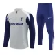 Tottenham Hotspur Trainingspullover 2025/26 Viertelreißverschluss Graue Tottenham Hotspur Trainingspullover 2025/26 Viertelreißverschluss Graue