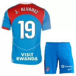 Günstige Atlético Madrid J. Alvarez 19 Kindertrikot Ausweich 2025/26 Kurzarm Günstige Atlético Madrid J. Alvarez 19 Kindertrikot Ausweich 2025/26 Kurzarm
