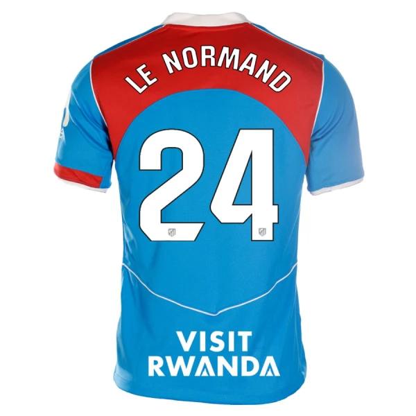 Günstige Atlético Madrid Le Normand 24 Kindertrikot Ausweich 2025/26 Kurzarm