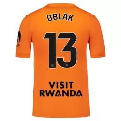 Günstige Atlético Madrid Oblak 13 Torwart Herrentrikot 2025/26 Kurzarm Orange Günstige Atlético Madrid Oblak 13 Torwart Herrentrikot 2025/26 Kurzarm Orange
