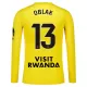 Günstige Atlético Madrid Oblak 13 Torwart Herrentrikot 2025/26 Langarm Gelbe Günstige Atlético Madrid Oblak 13 Torwart Herrentrikot 2025/26 Langarm Gelbe