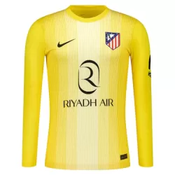 Günstige Atlético Madrid Oblak 13 Torwart Herrentrikot 2025/26 Langarm Gelbe