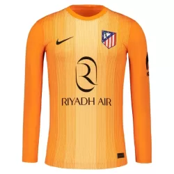 Günstige Atlético Madrid Oblak 13 Torwart Herrentrikot 2025/26 Langarm Orange