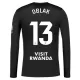 Günstige Atlético Madrid Oblak 13 Torwart Herrentrikot 2025/26 Langarm Schwarze Günstige Atlético Madrid Oblak 13 Torwart Herrentrikot 2025/26 Langarm Schwarze