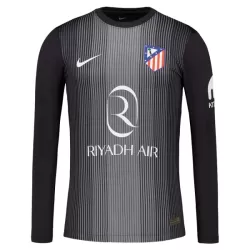 Günstige Atlético Madrid Oblak 13 Torwart Herrentrikot 2025/26 Langarm Schwarze