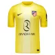 Günstige Atlético Madrid Oblak 13 Torwart Kindertrikot 2025/26 Kurzarm Gelbe