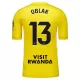 Günstige Atlético Madrid Oblak 13 Torwart Kindertrikot 2025/26 Kurzarm Gelbe