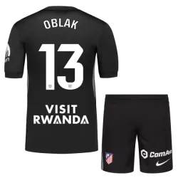 Günstige Atlético Madrid Oblak 13 Torwart Kindertrikot 2025/26 Kurzarm Schwarze Günstige Atlético Madrid Oblak 13 Torwart Kindertrikot 2025/26 Kurzarm Schwarze
