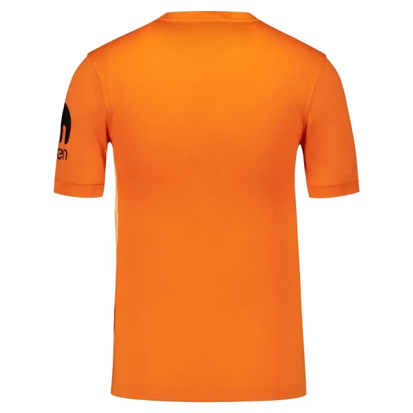 Günstige Atlético Madrid Torwart Kindertrikot 2025/26 Kurzarm Orange