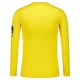 Günstige Atlético Madrid Torwart Kindertrikot 2025/26 Langarm Gelbe