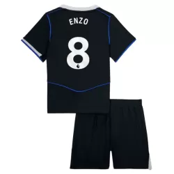 Günstige Chelsea Enzo 8 Kindertrikot Ausweich 2025/26 Kurzarm Günstige Chelsea Enzo 8 Kindertrikot Ausweich 2025/26 Kurzarm